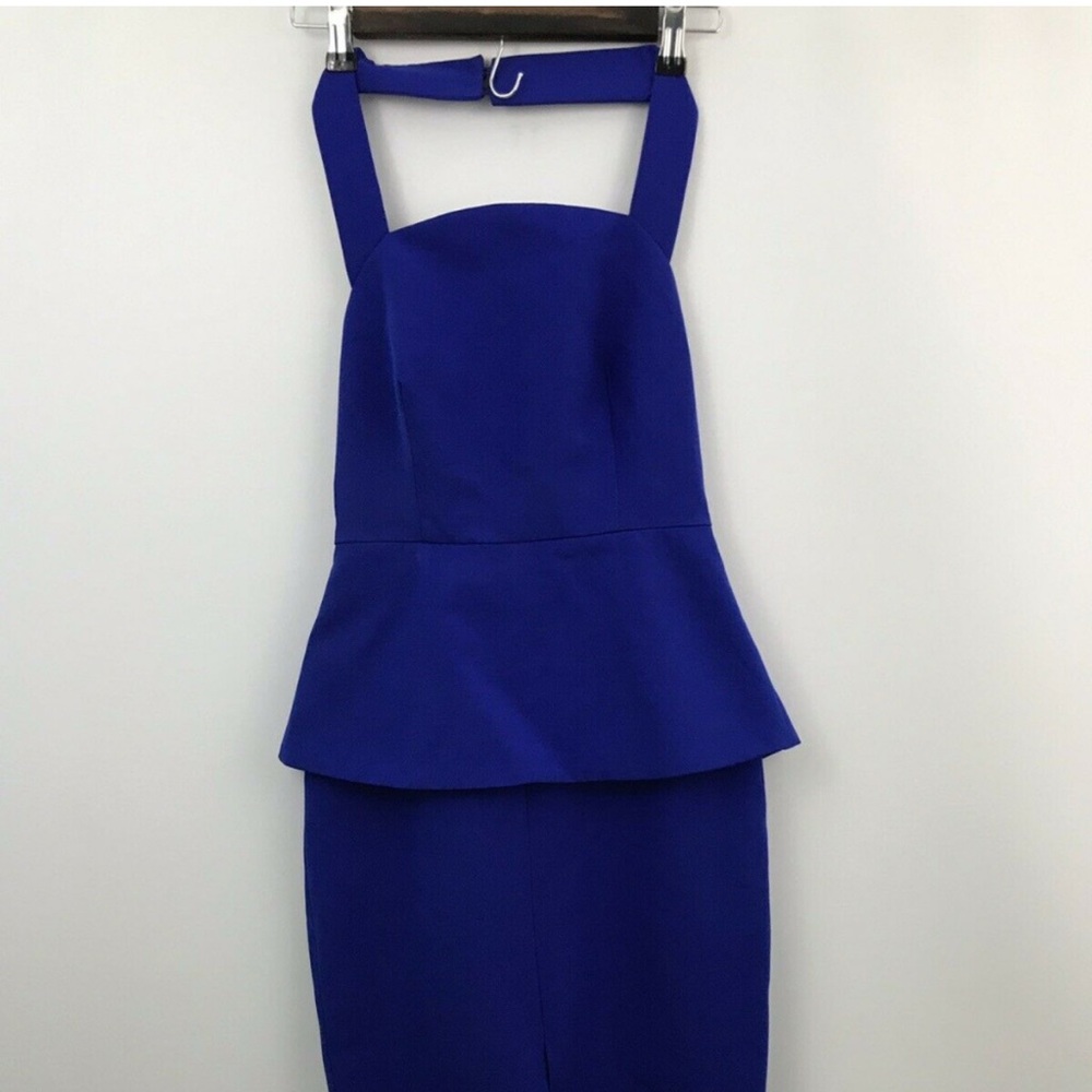 Elegant Blue Women's Dress